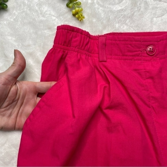 Vintage Deadstock 1990 NWT Koret High Waist Straight Leg Mom Pants in Fuchsia 12 - Picture 5 of 16